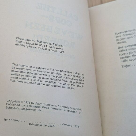 Call the Cops We've Been Robbed! - Brondfield - 1st Printing - Picture 3 of 5